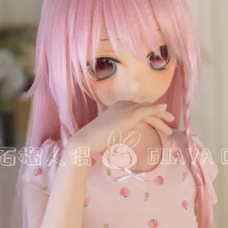 GUAVADOLL DM02 150cm Aカップ ノーマル肌 手描きメイク ビニール製のヘッド クーデレ 貧乳 アニメドール