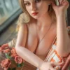 Irontech Doll Tina S45 165cm Gカップ フルシリコン 外人 ブロンド 魅惑の谷間 ラブドール - 画像 (3)