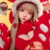 Shedoll Luoyi(洛伊) 145cm Gカップ シリコンヘッド+TPEボディ 顎機能追加可 童顔巨乳 サンタガール 可愛い ラブドール