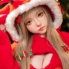 Shedoll Luoyi(洛伊) 145cm Gカップ シリコンヘッド+TPEボディ 顎機能追加可 童顔巨乳 サンタガール 可愛い ラブドール - 画像 (5)