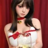 XTDOLL Akira 157cm Eカップ ノーマル肌 フルシリコン 顎機能追加可 サンタガール 愛嬌 ラブドール