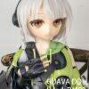 GUAVADOLL アンビー DM02 145cm Dカップ ノーマル肌 手描きメイク ビニール製のヘッド カッコイイ ラブドール - 画像 (2)