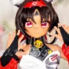 GUAVADOLL 猫又 DM02 143cm Cカップ ブラウン肌 デカールメイク ビニール製のヘッド 獣耳娘 アニメドール - 画像 (3)