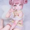 MOZU 永雛タフィー2.0 85cm 小胸 6kg 肌色＆瞳色＆ウィッグ＆メイク＆衣装は画像と同じ ビニールヘッド+tpeボディ ラブドール - 画像 (4)