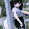 MOZU 美游 85cm 小胸 6kg 肌色＆瞳色＆ウィッグ＆メイク＆衣装は画像と同じ ビニールヘッド+tpeボディ ラブドール - 画像 (4)