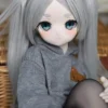 MOZU 蓮児 85cm 小胸 6kg 肌色＆瞳色＆ウィッグ＆メイク＆衣装は画像と同じ ビニールヘッド+tpeボディ 2次元リアルドール - 画像 (3)