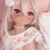 MOZU 黒ちゃん 65cm 3.5kg 日焼け肌 肌色＆瞳色＆ウィッグ＆メイク＆衣装は画像と同じ ビニールヘッド+シリコンボディ ミニラブドール - 画像 (4)