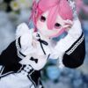 MOZU ラムちゃん 85cm 小胸 6kg 画像通りの仕様 ビニールヘッド+tpeボディ メイド服 姉系 癒し系 ラブドール - 画像 (4)